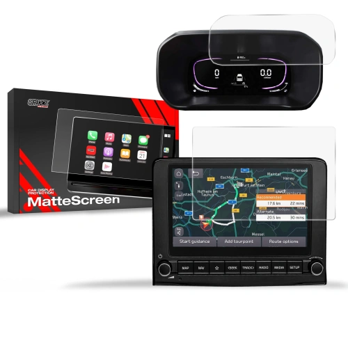 Folia matowa GrizzGlass CarDisplay Protection do Kia Stonic 8" 2022-2023 [2w1]