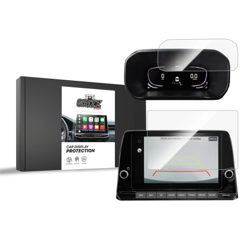 Folia ceramiczna GrizzGlass CarDisplay Protection do Kia Picanto 3 8" 2023-2025 [2w1]