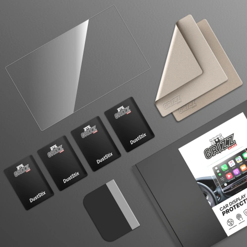 Folia ceramiczna GrizzGlass CarDisplay Protection do Kia Picanto 3 8" 2023-2025 [2w1]
