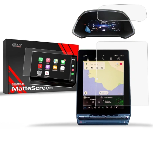 Folia matowa GrizzGlass CarDisplay Protection do Renault Symbioz 10,4" 2024-2025 [2w1]