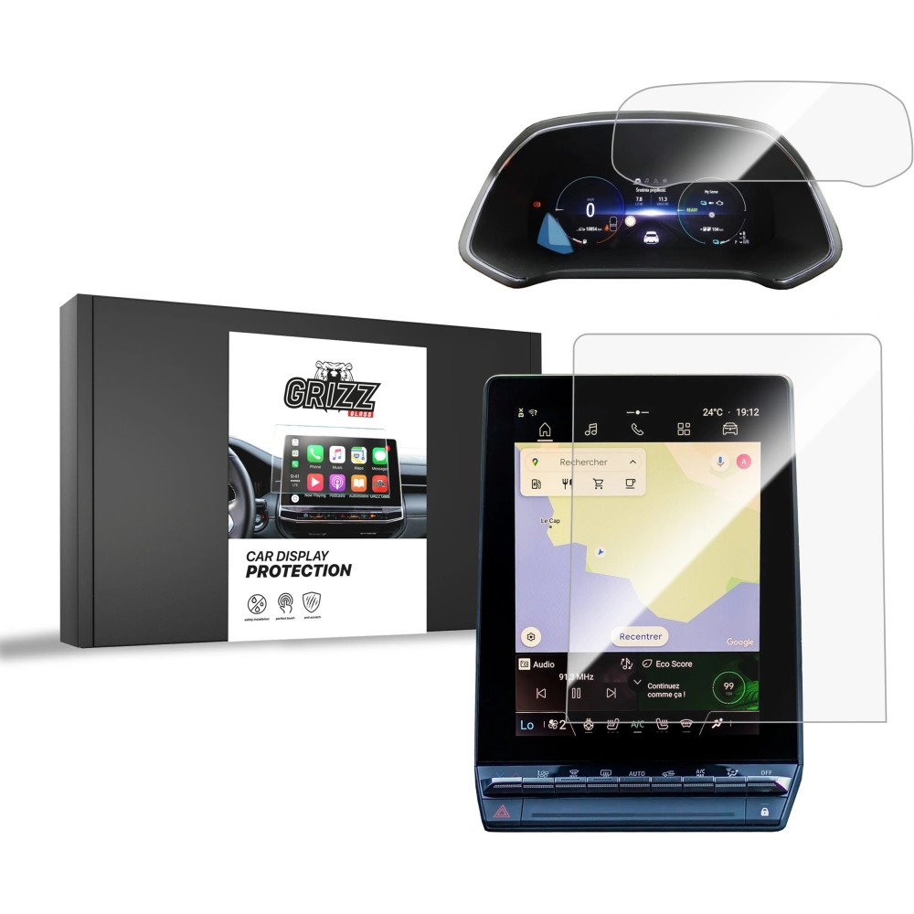 Hurtownia GSM - Fólie na keramiku GrizzGlass CarDisplay Protection pro Renault Symbioz 10,4" 2024 [2w1] - GRZ10645 - {ean13} - Hurt