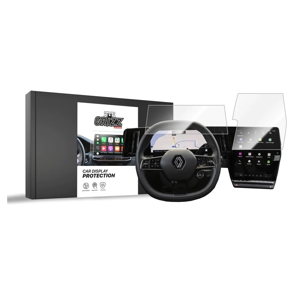 Hurtownia GSM - GrizzGlass CarDisplay Protecție Film ceramic pentru Renault Scenic E-Tech 12" 2024 [2in1] - GRZ10647 - {ean13} - Hurt