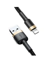 Hurtownia GSM - Kabel USB Lightning Baseus Cafule 1.5A 2m (złoto-czarny) - BSU781GLDBLK - {ean13} - Hurt