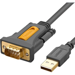 Hurtownia GSM - UGREEN CR104 USB-A auf DB9 RS-232 Kabel, 1m schwarz - UGR1880 - {ean13} - Hurt