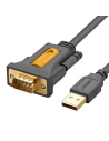 UGREEN CR104 USB-A auf DB9 RS-232 Kabel, 1m schwarz
