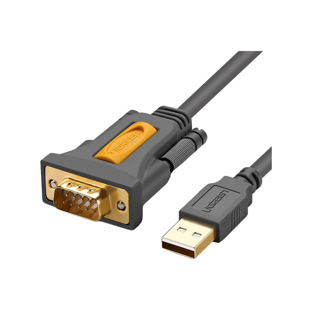 Hurtownia GSM - UGREEN CR104 USB-A zu DB9 RS-232 Kabel, 2m schwarz - UGR1881 - {ean13} - Hurt