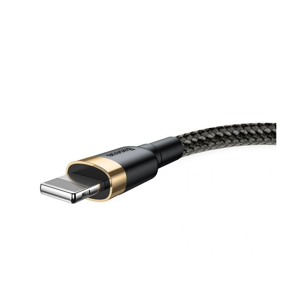 Hurtownia GSM - Kabel USB Lightning Baseus Cafule 1.5A 2m (złoto-czarny) - BSU781GLDBLK - {ean13} - Hurt