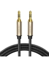 Kabel UGREEN AV125 AUX mini jack 3.5mm vergoldet, 3m (grau)
