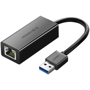 Hurtownia GSM - Adaptor rețea UGREEN CR111 USB-A la RJ45 Gigabit Ethernet negru - UGR1885 - {ean13} - Hurt