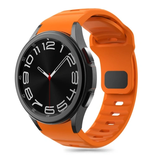 Pasek Tech-Protect Silicone Line Samsung Galaxy Watch 4/5/5 Pro/6/7/FE Orange