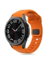 Pasek Tech-Protect Silicone Line Samsung Galaxy Watch 4/5/5 Pro/6/7/FE Oranžový