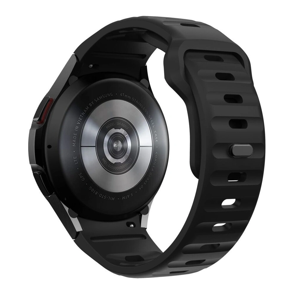 Hurtownia GSM - Pasek Tech-Protect Silicone Line Samsung Galaxy Watch 4/5/5 Pro/6/7/FE Black - THP2971 - {ean13} - Hurt