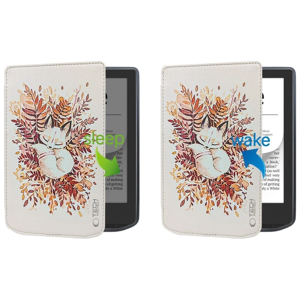 Hurtownia GSM - Etui TechProtect SmartCase Pocketbook Verse / Verse Pro Beige Fox - THP2973 - {ean13} - Hurt
