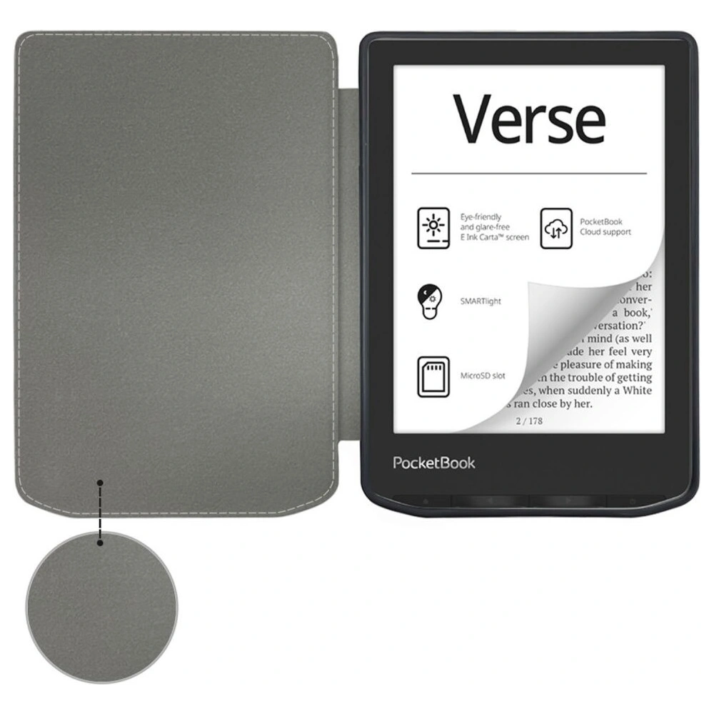 Hurtownia GSM - Etui TechProtect SmartCase Pocketbook Verse / Verse Pro Beige Fox - THP2973 - {ean13} - Hurt