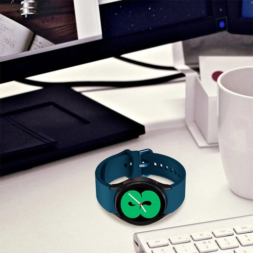 Pasek Tech-Protect Silicone Samsung Galaxy Watch 4/5/5 Pro/6/7/FE Montego Blue