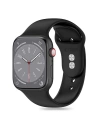 Pasek Tech-Protect Silicone Apple Watch 4/5/6/7/8/9/SE/10 38/40/41/42mm Negru