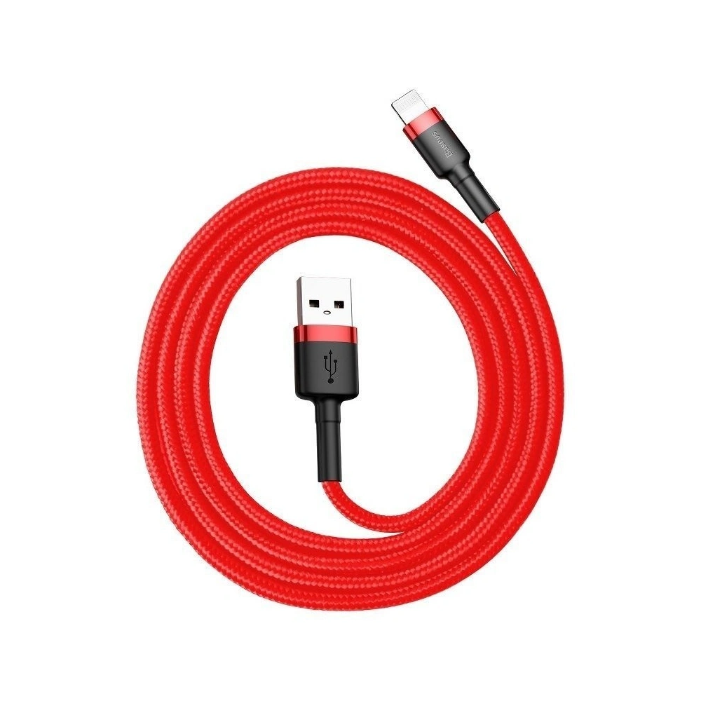 Hurtownia GSM - Kabel Lightning USB Baseus Cafule 1,5A 2m (czerwony) - BSU783RED - {ean13} - Hurt