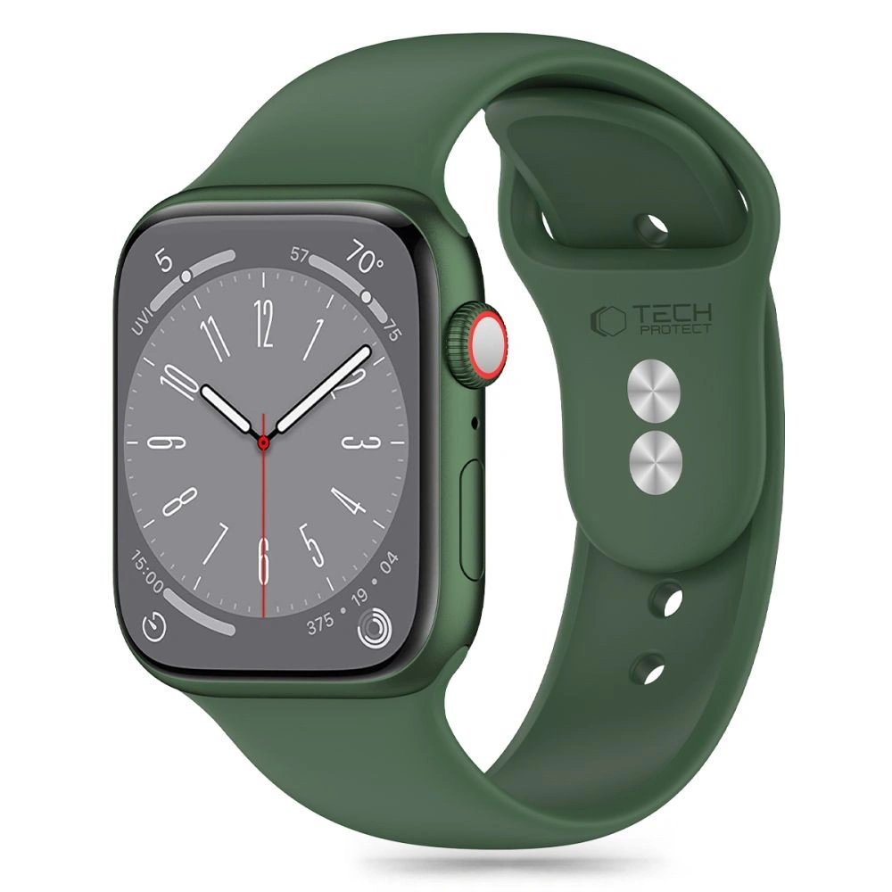Hurtownia GSM - Pasek Tech-Protect Silicone Apple Watch 4/5/6/7/8/9/SE / Ultra 1/2 42/44/45/49mm Olíva - THP2989 - {ean13} - Hurt