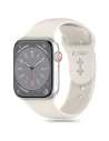 Pasek Tech-Protect Silicone Apple Watch 4/5/6/7/8/9/SE / Ultra 1/2 42/44/45/49mm Starlight