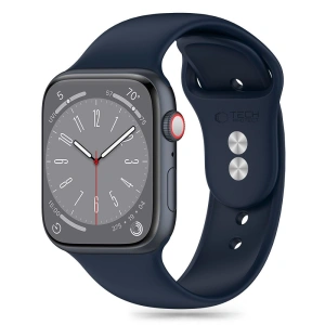 Hurtownia GSM - Pánt Tech-Protect szilikon Apple Watch 4/5/6/7/8/9/SE / Ultra 1/2 42/44/45/49mm Vihar Kék - THP2991 - {ean13} - Hurt