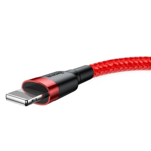 Hurtownia GSM - Kabel Lightning USB Baseus Cafule 1,5A 2m (czerwony) - BSU783RED - {ean13} - Hurt