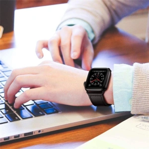 Hurtownia GSM - Pasek Tech-Protect Leatherfit Samsung Galaxy Watch Ultra 47mm černý - THP2992 - {ean13} - Hurt
