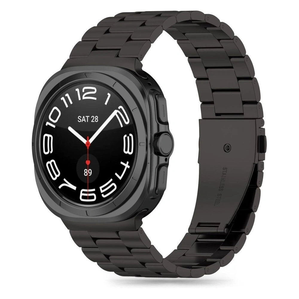Wholesale Tech-Protect Stainless Samsung Galaxy Watch Ultra 47mm Black - THP2993 - {ean13} - Hurt