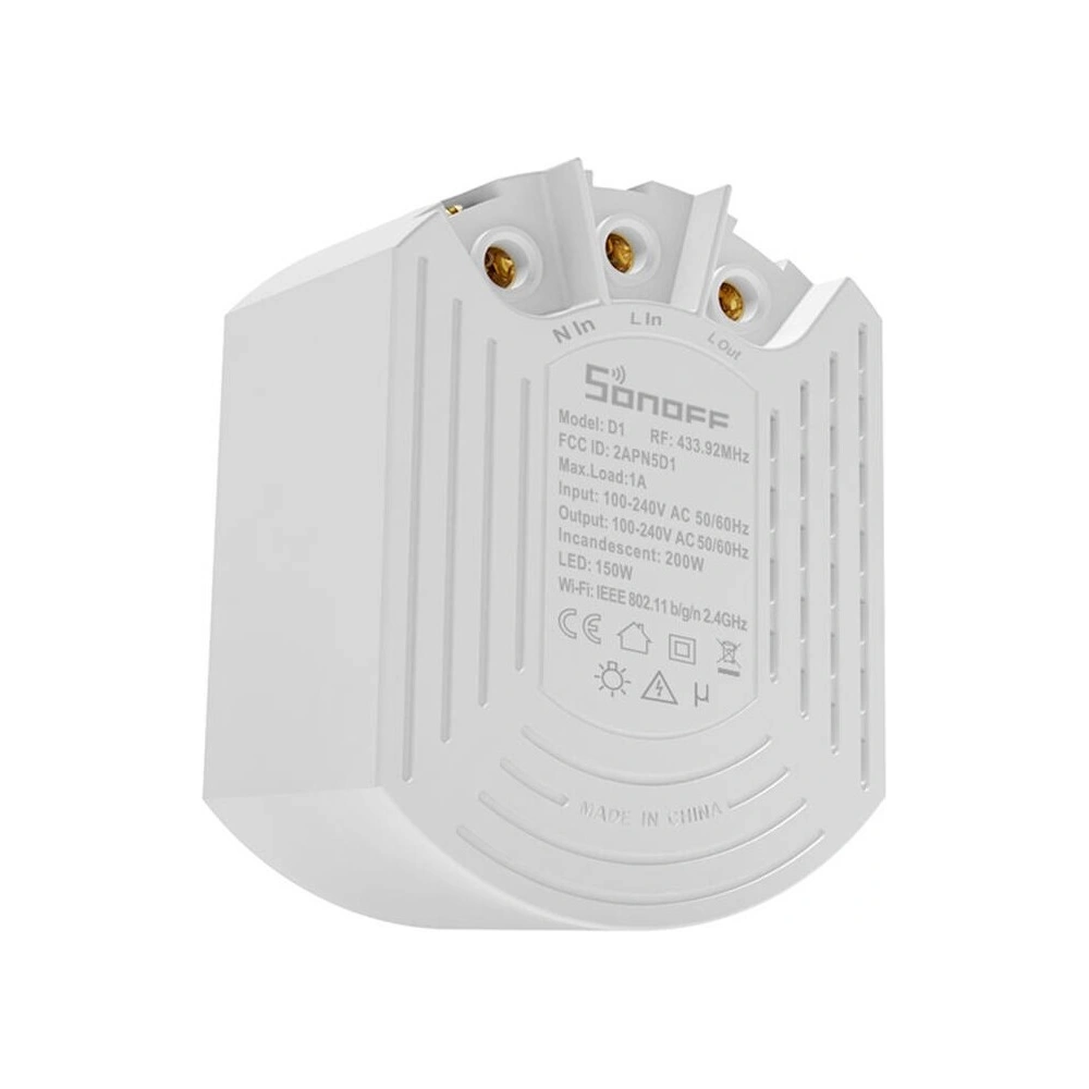 Wholesale Sonoff D1 intelligent dimmer with remote control RM433R2 - SNF166 - {ean13} - Hurt