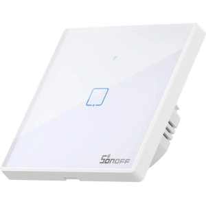 Hurtownia GSM - Comutator de lumină tactil WiFi + RF 433 Sonoff T2 EU TX (1-canal) versiune nouă - SNF167 - {ean13} - Hurt