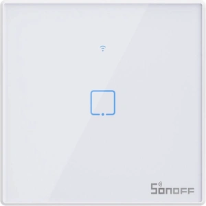 Hurtownia GSM - Dotykový spínač světla WiFi + RF 433 Sonoff T2 EU TX (1-kanálový) nová verze - SNF167 - {ean13} - Hurt
