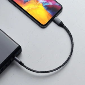 Hurtownia GSM - Kabel Satechi USB-C / Lightning 25cm (space gray) - STH143 - {ean13} - Hurt