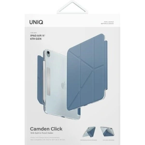 Etui UNIQ Camden Click Apple iPad Air 11" 2024 (6. generacji) niebieski/stone blue