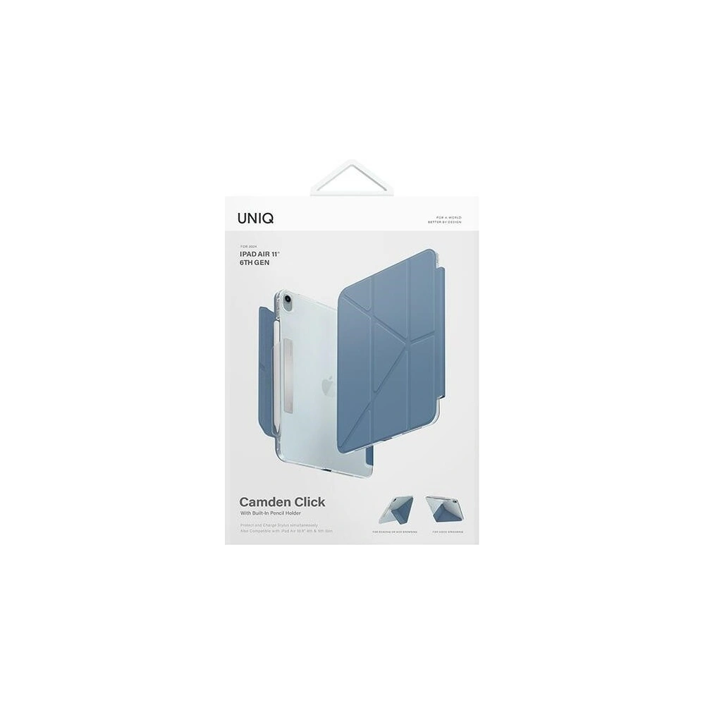 Hurtownia GSM - Etui UNIQ Camden Click Apple iPad Air 11" 2024 (6. generație) albastru/stone blue - UNIQ1180 - {ean13} - Hurt
