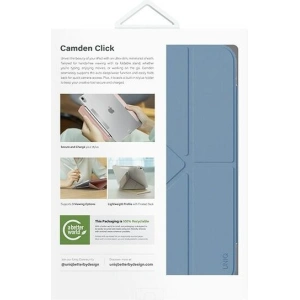 Etui UNIQ Camden Click Apple iPad Air 11" 2024 (6. generacji) niebieski/stone blue
