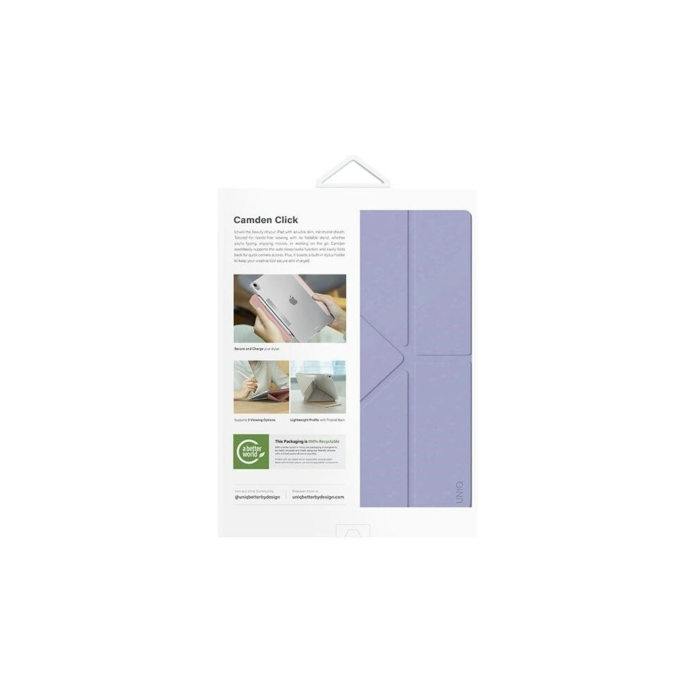 Wholesale UNIQ Camden Click Apple iPad Air 13" 2024 (6 gen) light violet - UNIQ1181 - {ean13} - Hurt