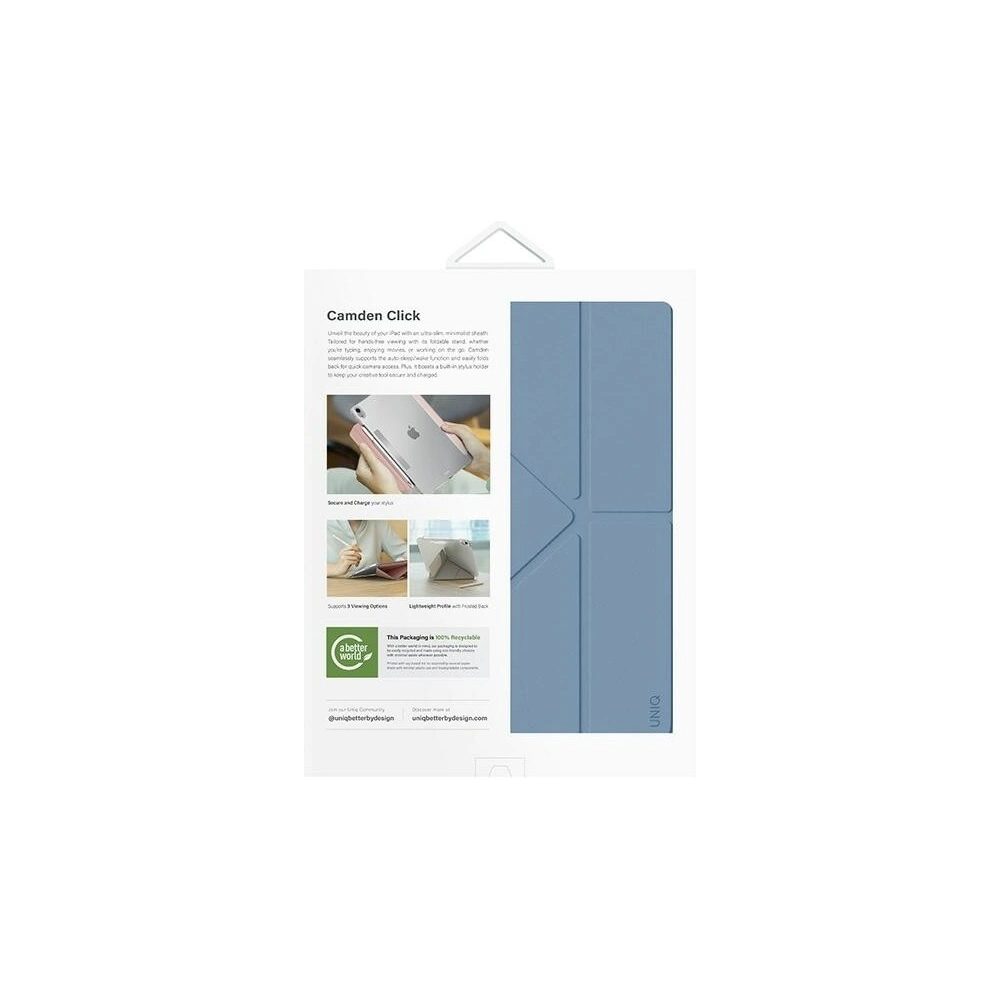 Wholesale UNIQ Camden Click Apple iPad Air 13" 2024 (6 gen) stone blue - UNIQ1182 - {ean13} - Hurt