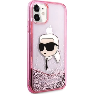 Hurtownia GSM - Etui Karl Lagerfeld KLHCN61LNKHCP Apple iPhone 11/XR hardcase Glitter Karl Head roz/rozalie - KLD2128 - {ean13} - Hurt