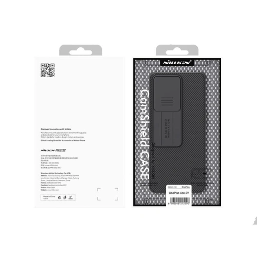 Etui Nillkin CamShield Case OnePlus Ace 2v black/czarny