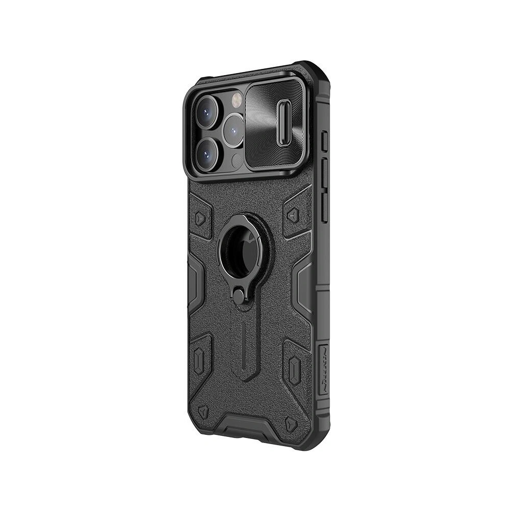 Wholesale Nillkin Camshield Armor Case Apple iPhone 15 Pro Max black - NLK1577 - {ean13} - Hurt