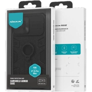 Hurtownia GSM - Case Nillkin Camshield Armor Case Apple iPhone 15 Pro Max schwarz/czarny - NLK1577 - {ean13} - Hurt
