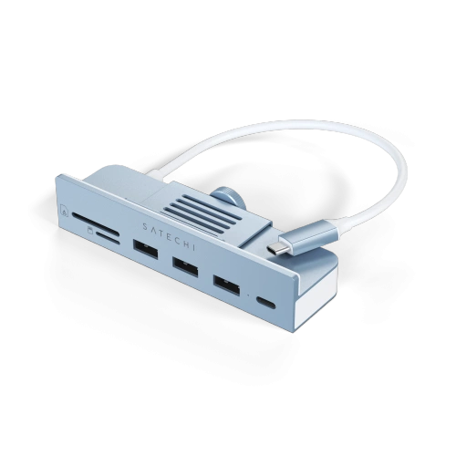 Adapter Satechi USB-C Clamp hub Apple iMac M1 2021 24" / 27" Studio Display 2022