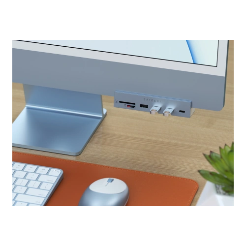 Adapter Satechi USB-C Clamp hub Apple iMac M1 2021 24" / 27" Studio Display 2022