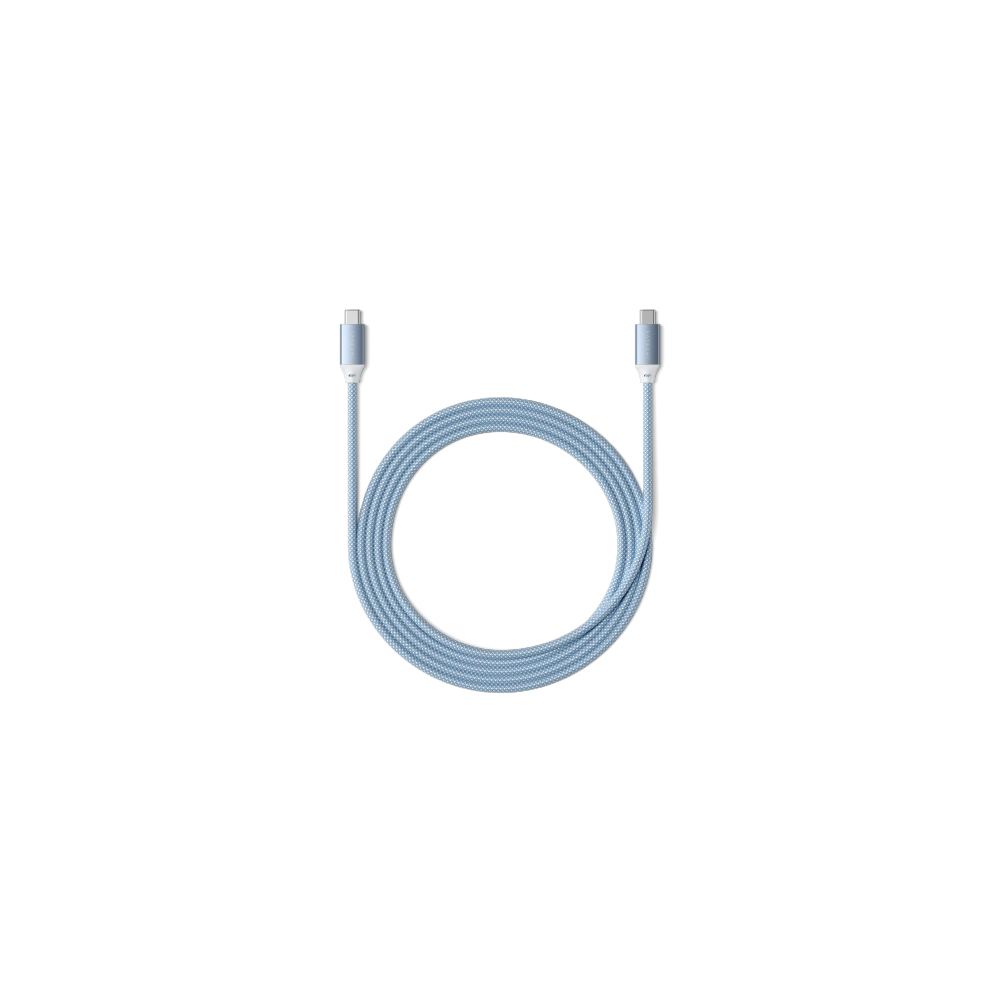 Hurtownia GSM - Kabel Satechi USB-C / USB-C 100W 2m modrý - STH146 - {ean13} - Hurt