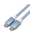 Hurtownia GSM - Kabel Satechi USB-C / USB-C 100W 2m modrý - STH146 - {ean13} - Hurt