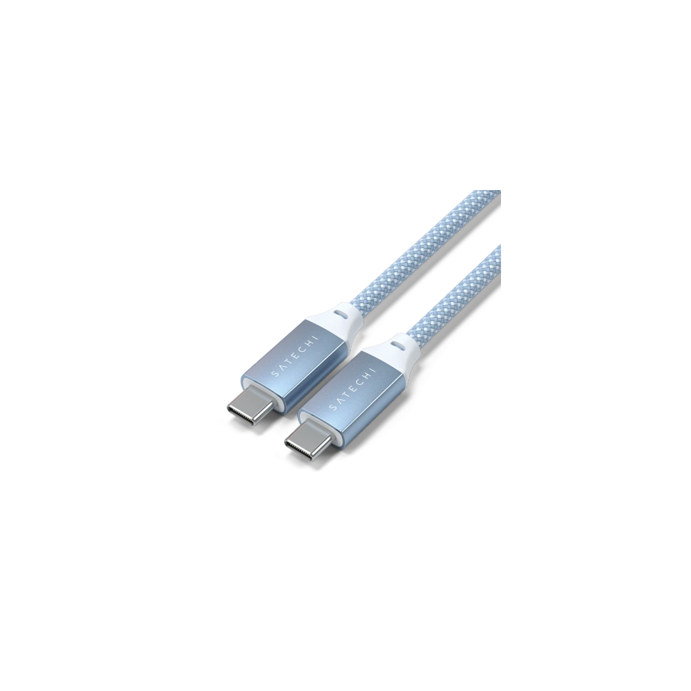 Hurtownia GSM - Kabel Satechi USB-C / USB-C 100W 2m modrý - STH146 - {ean13} - Hurt