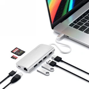 Hurtownia GSM - Adapter Satechi UBC-C Multi-Port Adapter 4K Ethernet - STH150 - {ean13} - Hurt
