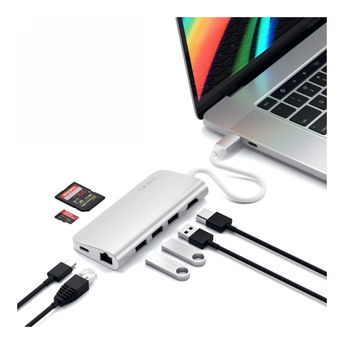 Adapter Satechi UBC-C Multi-Port Adapter 4K Ethernet