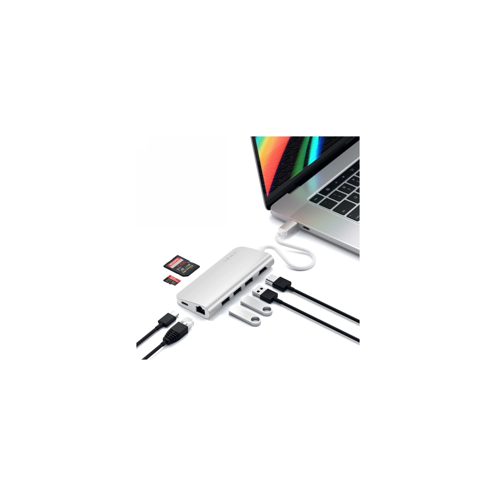 Wholesale Satechi UBC-C Multi-Port Adapter 4K Ethernet - STH150 - {ean13} - Hurt