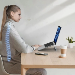 Hurtownia GSM - Podstawka Tech-Protect ULS100 Universal Laptop Stand Silver - THP2996 - {ean13} - Hurt