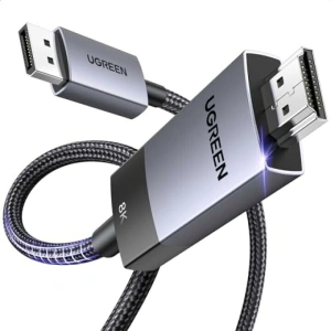 Hurtownia GSM - Kabel UGREEN DP115 DisplayPort / HDMI 8K60Hz, 2m černý - UGR1883 - {ean13} - Hurt